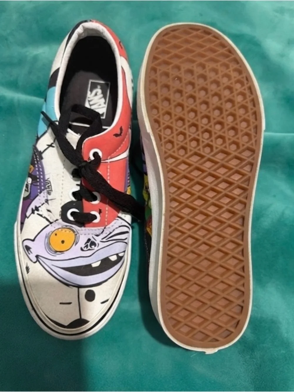Rare Disney Nightmare Before Christmas Vans Men 6.0 Women 7.5